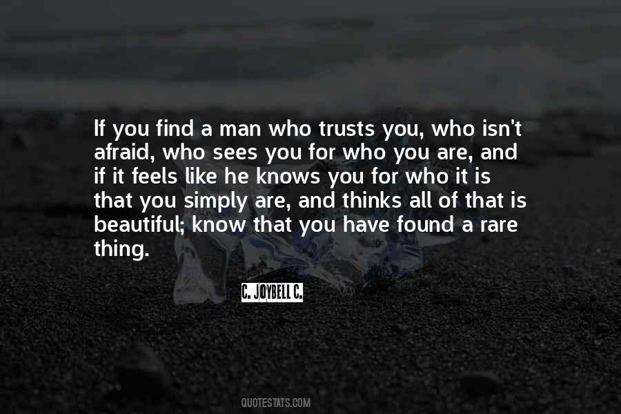 Quotes About What A Man Thinks Of Himself #88766
