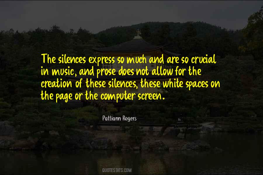 Not Silence Quotes #122108