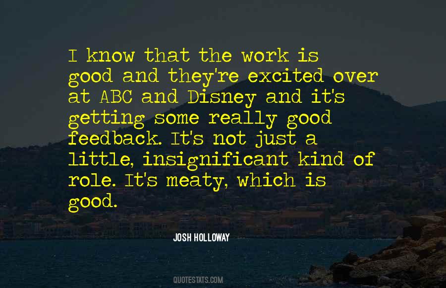 Disney Work Quotes #382680