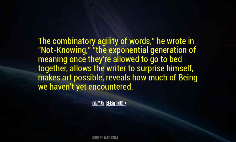 Once In A Generation Quotes #1754836