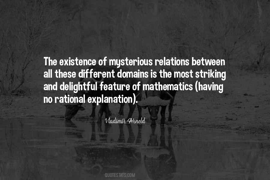 Mysterious Mysterious Quotes #126199