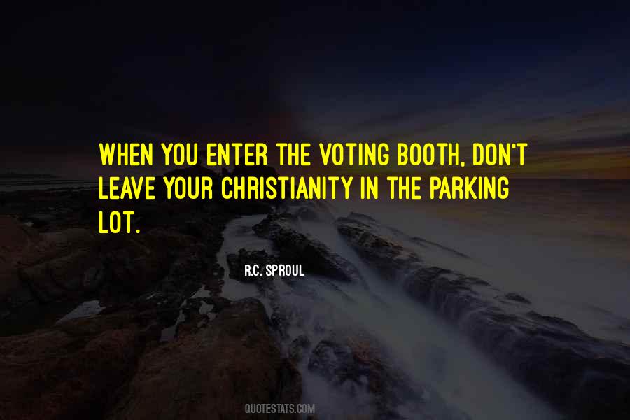 The Voting Booth Quotes #725932