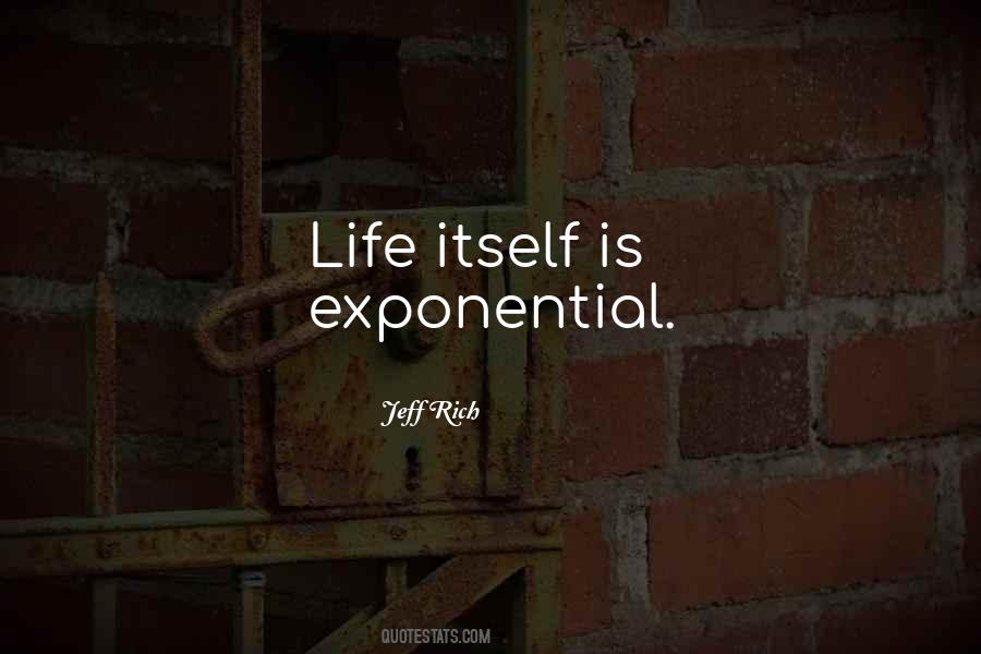 Exponential Quotes #169589