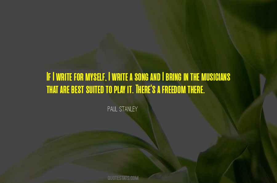 Freedom Song Quotes #1155876