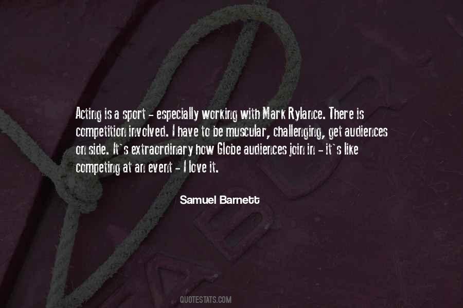 Quotes About Working In Sports #1072356