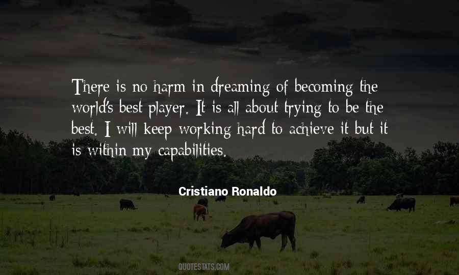 Quotes About Working In Sports #1681538