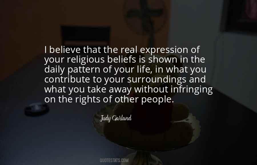 Quotes About Beliefs In Your Life #154230