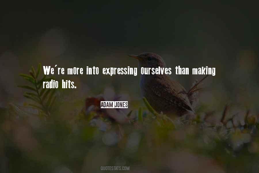 Expressing Ourselves Quotes #852330