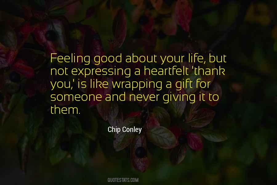 A Heartfelt Thank You Quotes #1782959