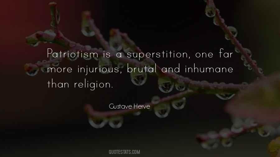 Religion And Superstition Quotes #1311776