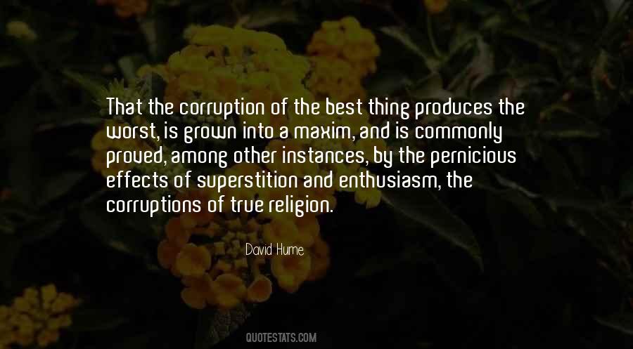 Religion And Superstition Quotes #1583364