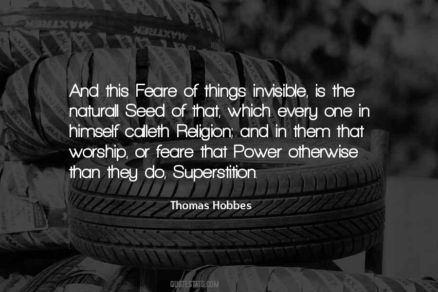 Religion And Superstition Quotes #529358