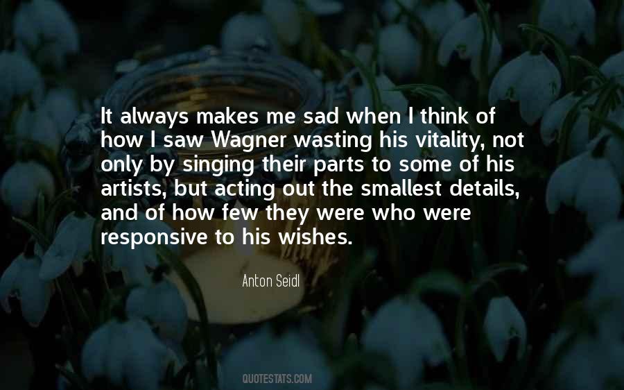 Sad Acting Quotes #1677061