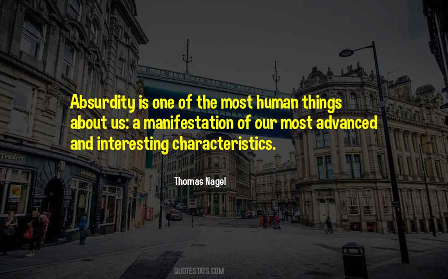 Quotes About Human Characteristics #1108303