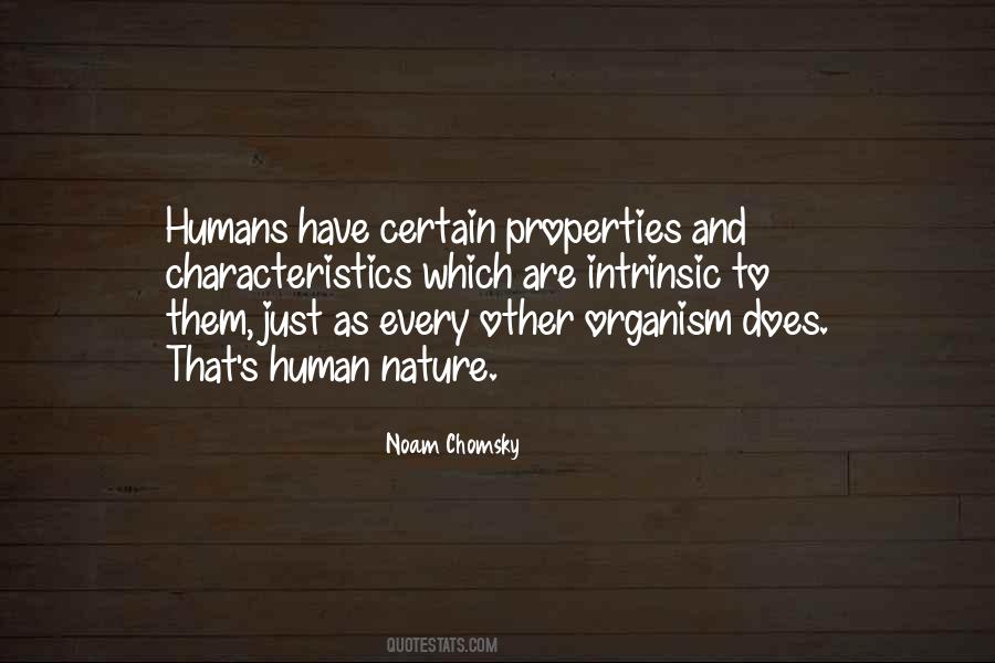 Quotes About Human Characteristics #1165844