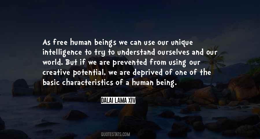 Quotes About Human Characteristics #1219492