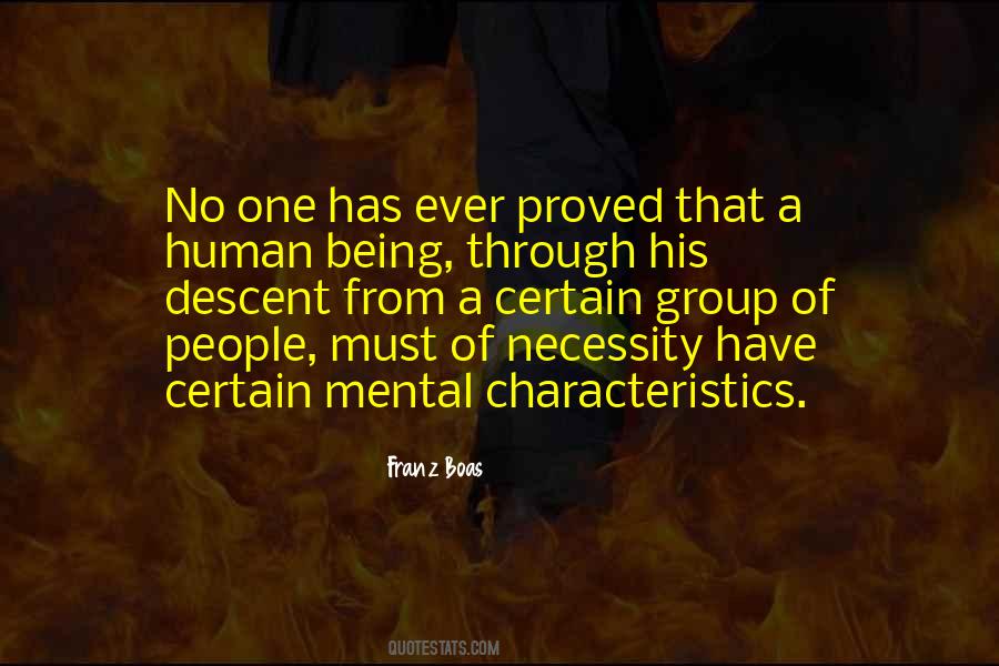 Quotes About Human Characteristics #22957