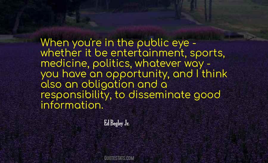 Sports Opportunity Quotes #1782282