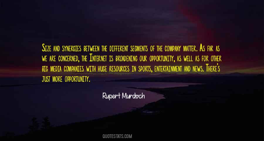 Sports Opportunity Quotes #551538
