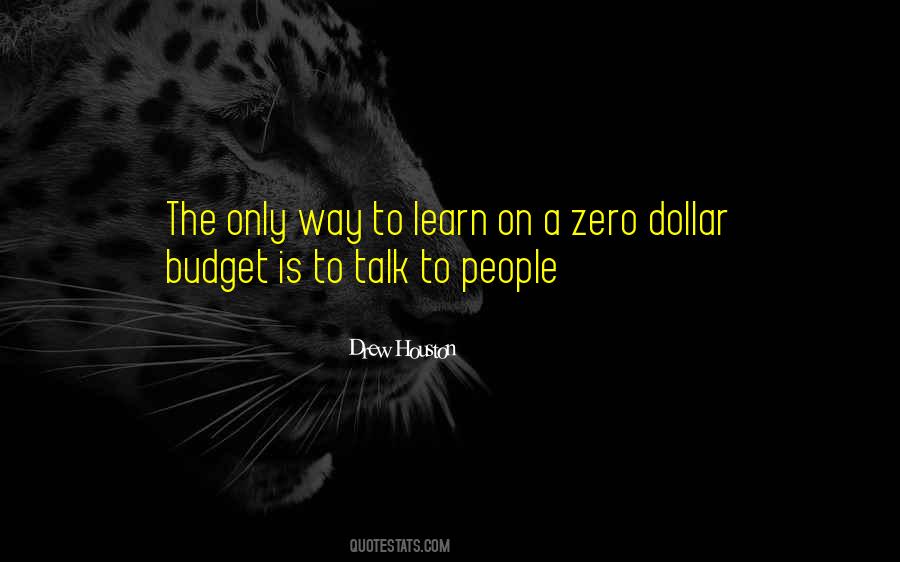 Quotes About On A Budget #1255048