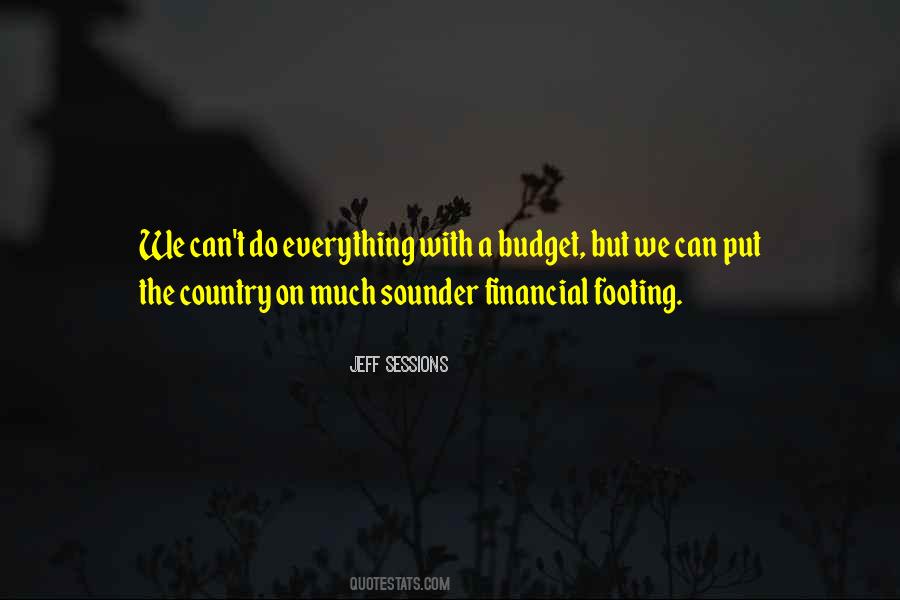 Quotes About On A Budget #1500734