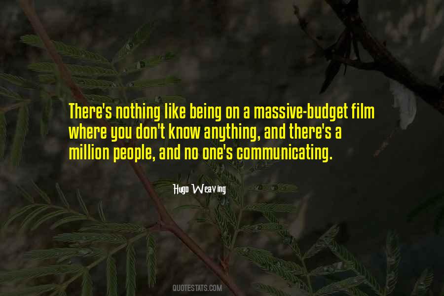 Quotes About On A Budget #1574610