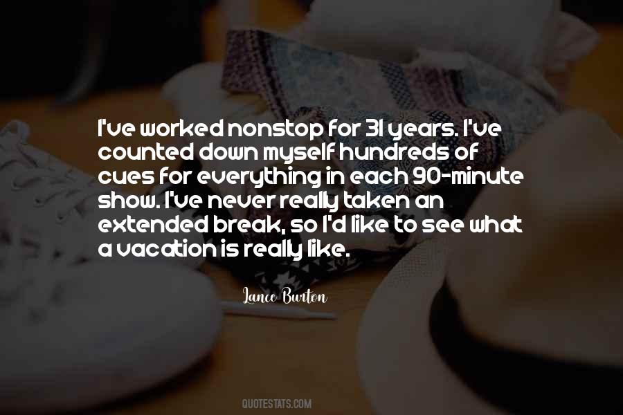Extended Vacation Quotes #920276