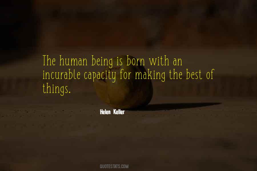Quotes About Human Capacity #206150