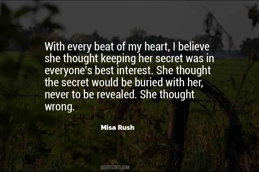 With Every Beat Of My Heart Quotes #1366051