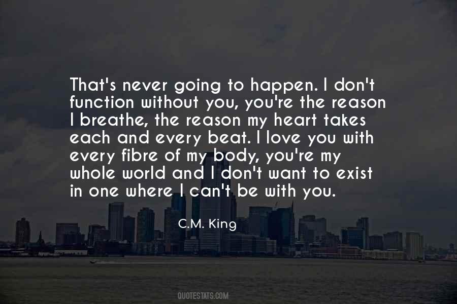 With Every Beat Of My Heart Quotes #896679