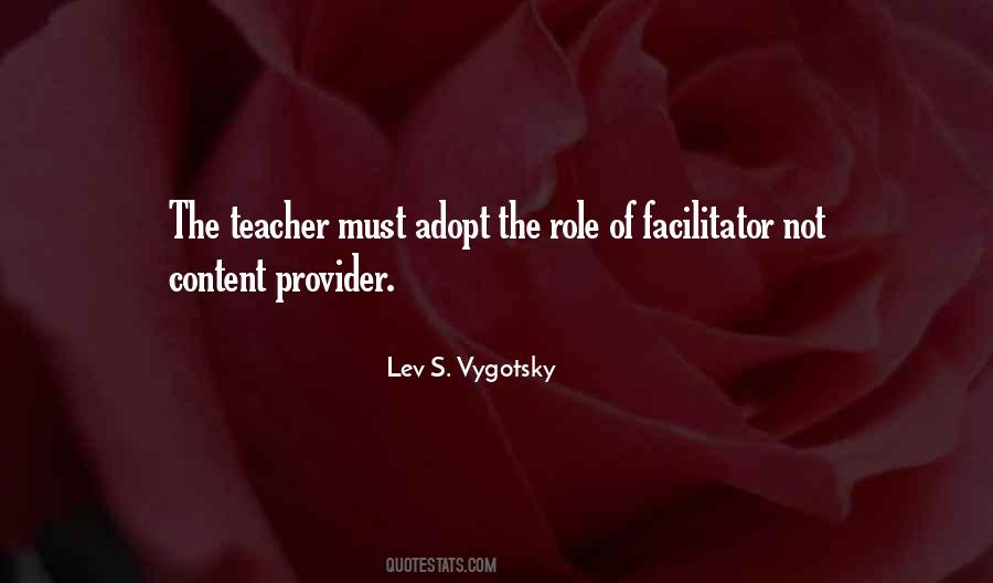 Quotes About Role Of The Teacher #1212625