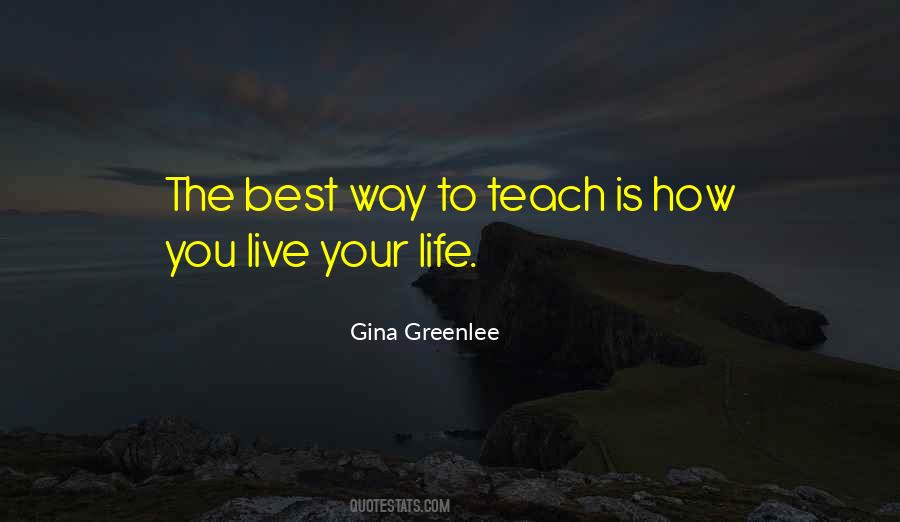 Quotes About Role Of The Teacher #1294156