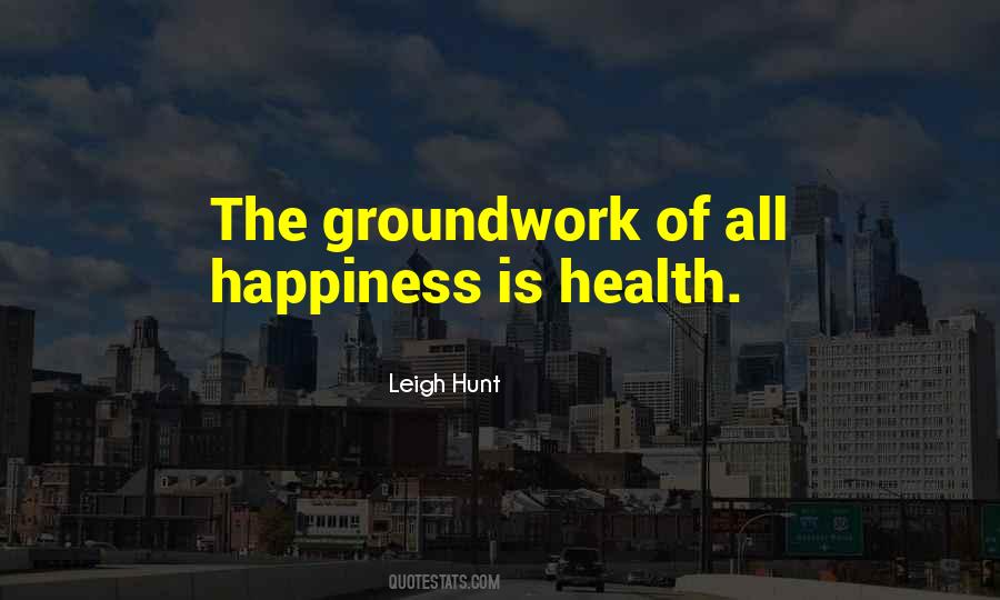 Happiness Health Quotes #381767