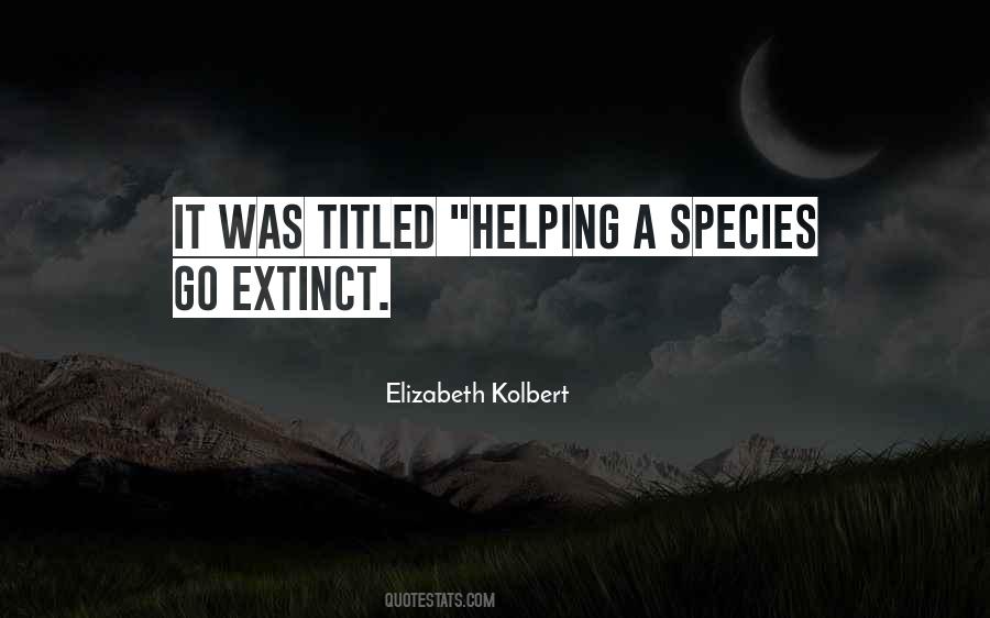 Extinct Quotes #1336825