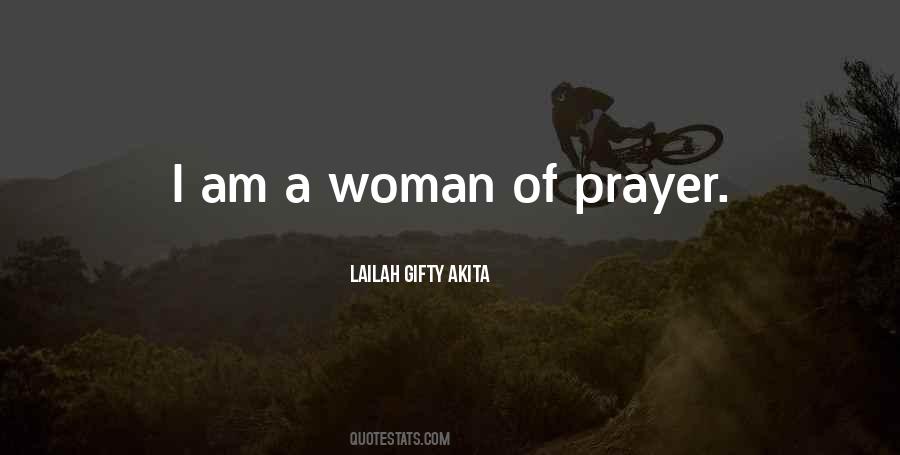 Quotes About Woman Of Prayer #1233448