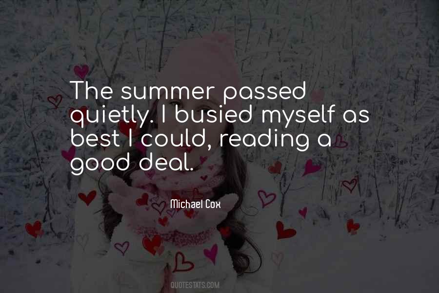 Quotes About Summer Books #217822