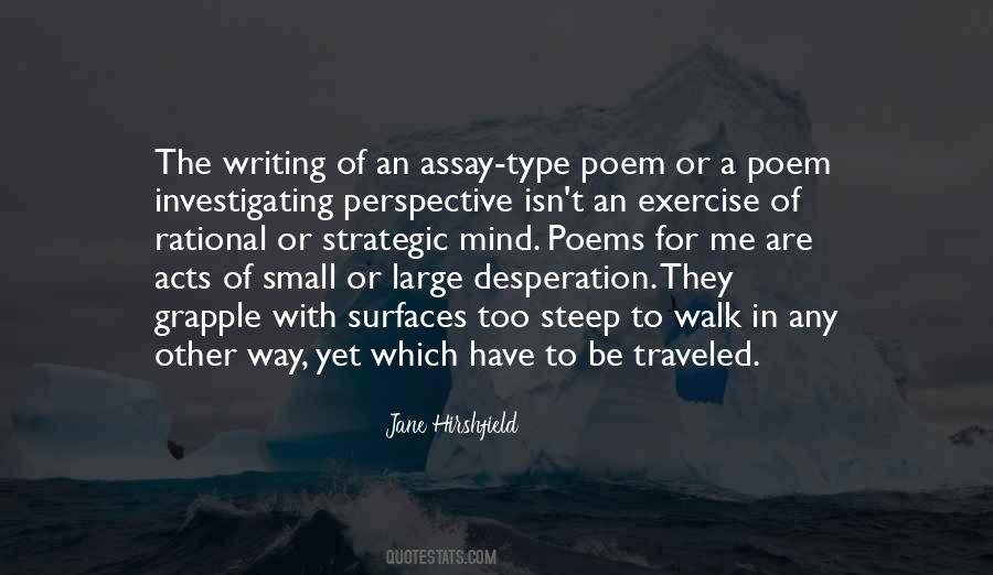 Small Walk Quotes #70965
