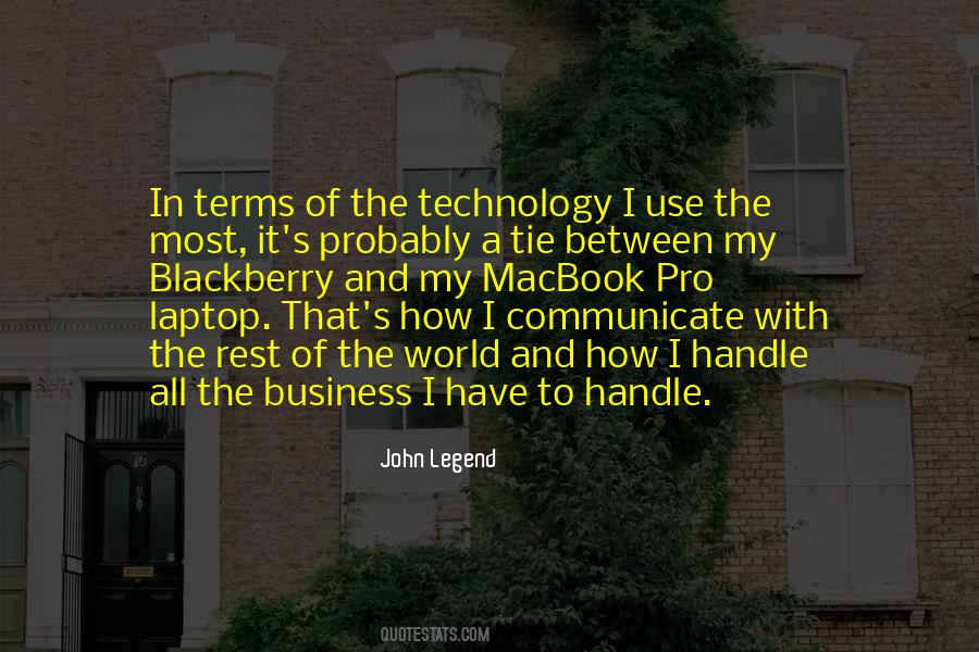 World With Technology Quotes #1184853