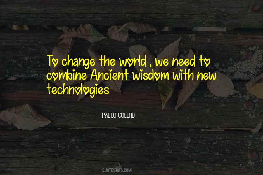 World With Technology Quotes #201075