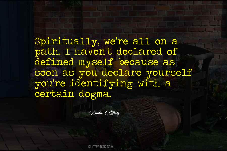 On A Path Quotes #1638017