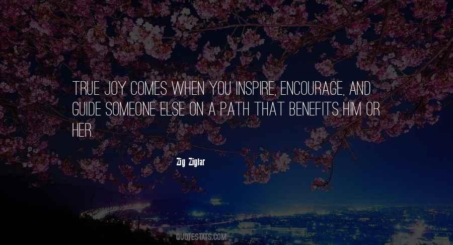 On A Path Quotes #165880
