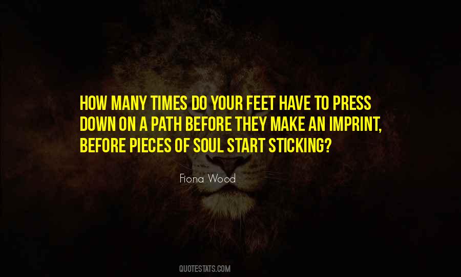 On A Path Quotes #356545