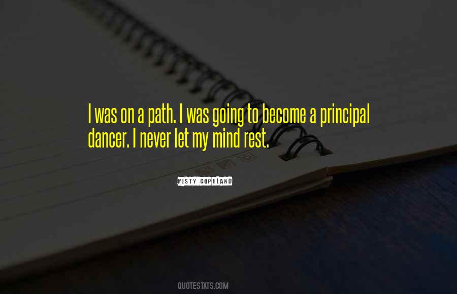 On A Path Quotes #434591