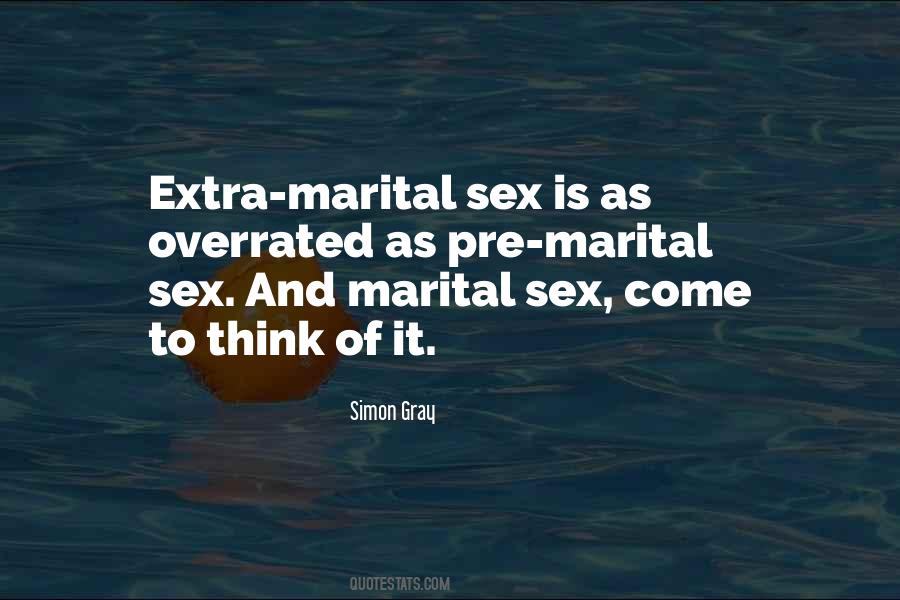 Extra Marital Quotes #1058376