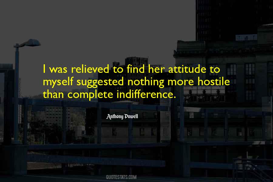 Her Attitude Quotes #194996