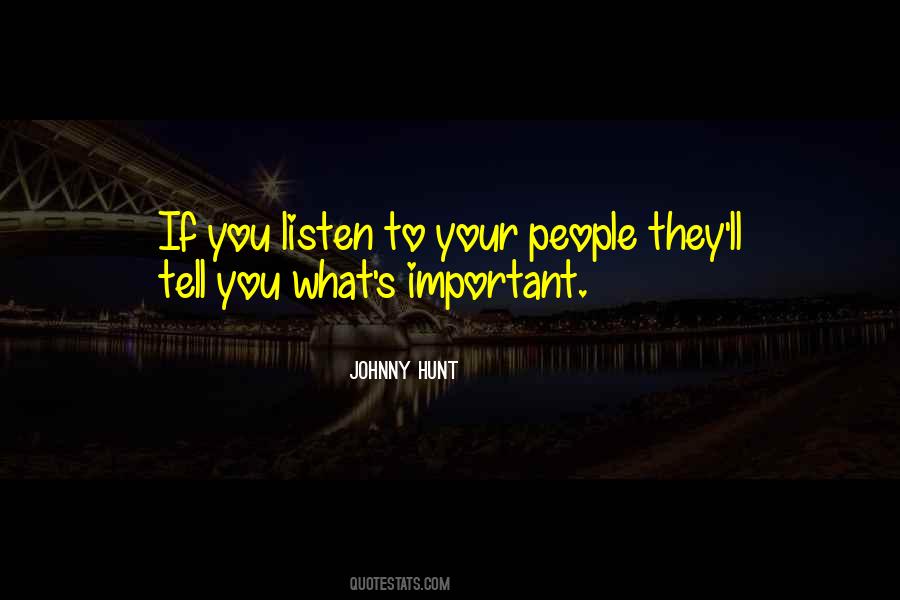 If You Listen Quotes #996447