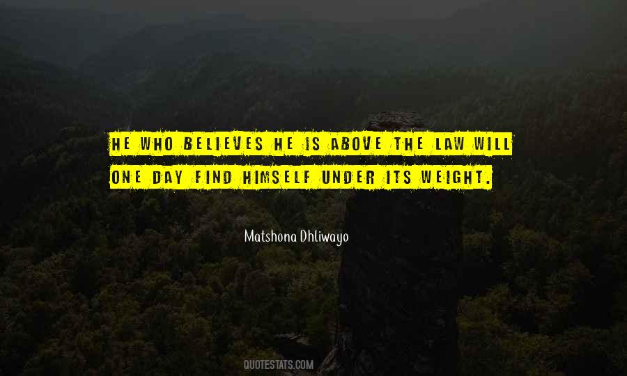 Justice Under Law Quotes #1447700