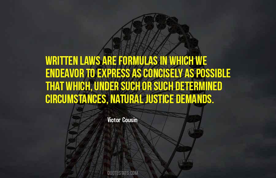 Justice Under Law Quotes #1711492