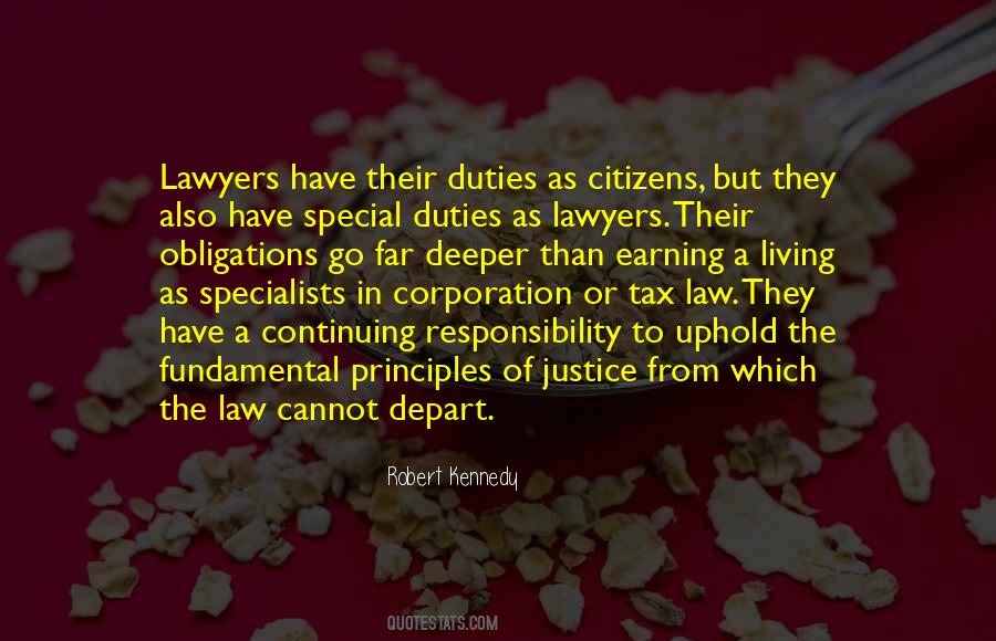 Justice Under Law Quotes #250018