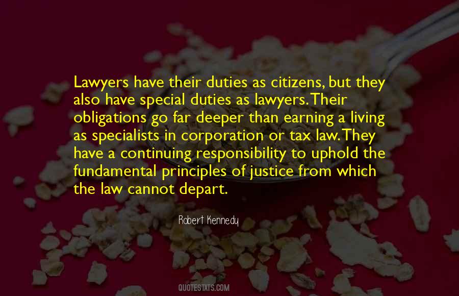 Justice Under Law Quotes #250018